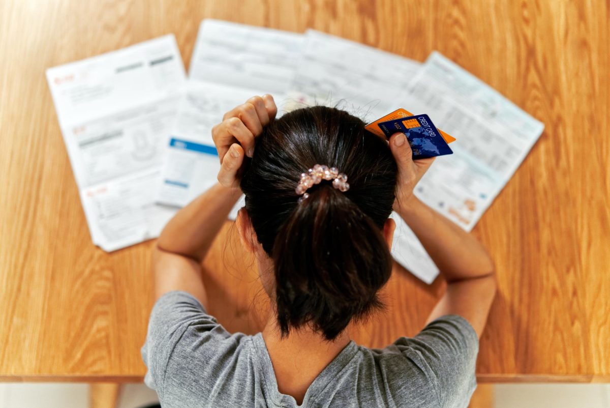 Woman stressed over filing bankruptcy and what to do about her creditors