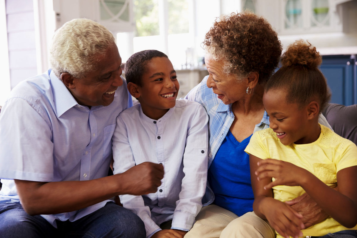 Grandparents discuss estate planning and gifting to their grandchildren