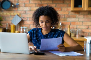 Woman prepares to save big on her taxes this year