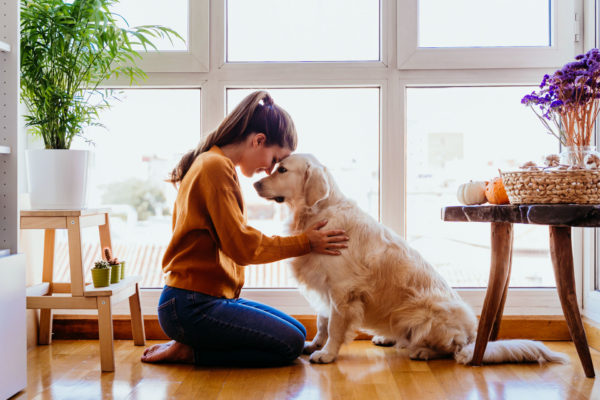 woman includes her pet in her will