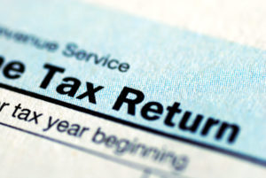 federal documents titled tax return