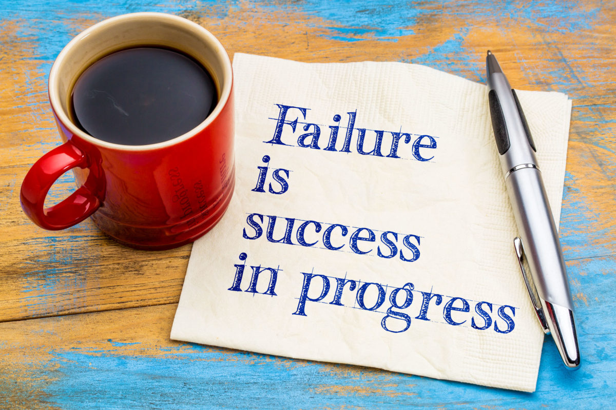 failure is success in progress